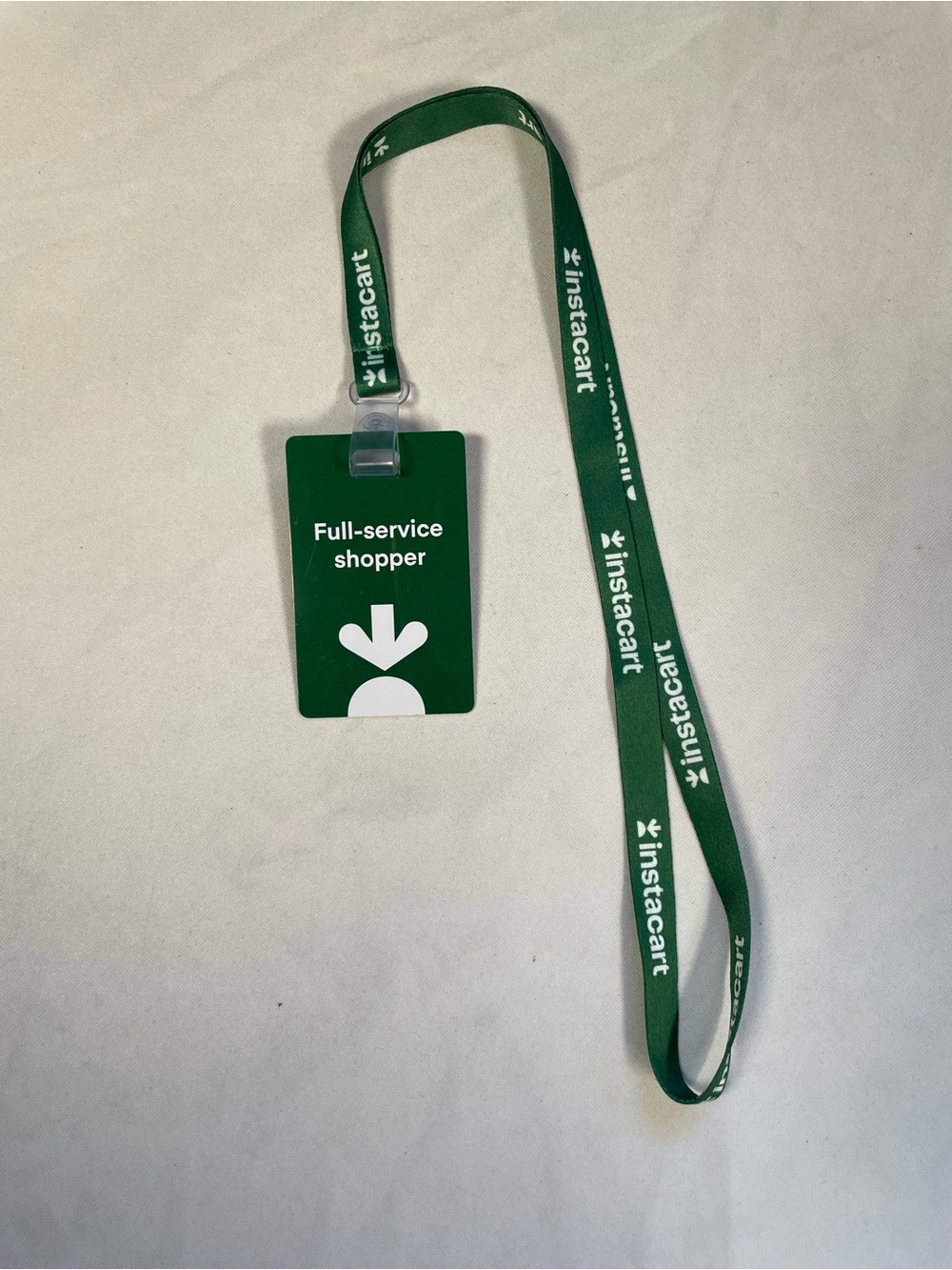 NEW Instacart Branded Shopper Lanyard Full
Service Green Brand New Never Used